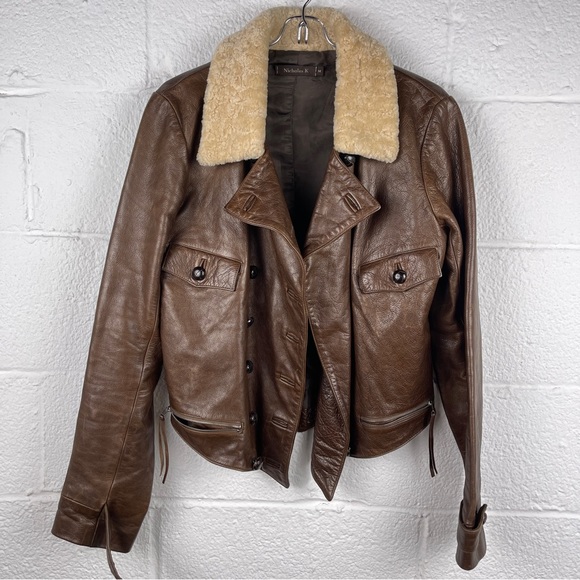 Nicholas K Jackets & Blazers - Nicholas K Leather Jacket Size M
